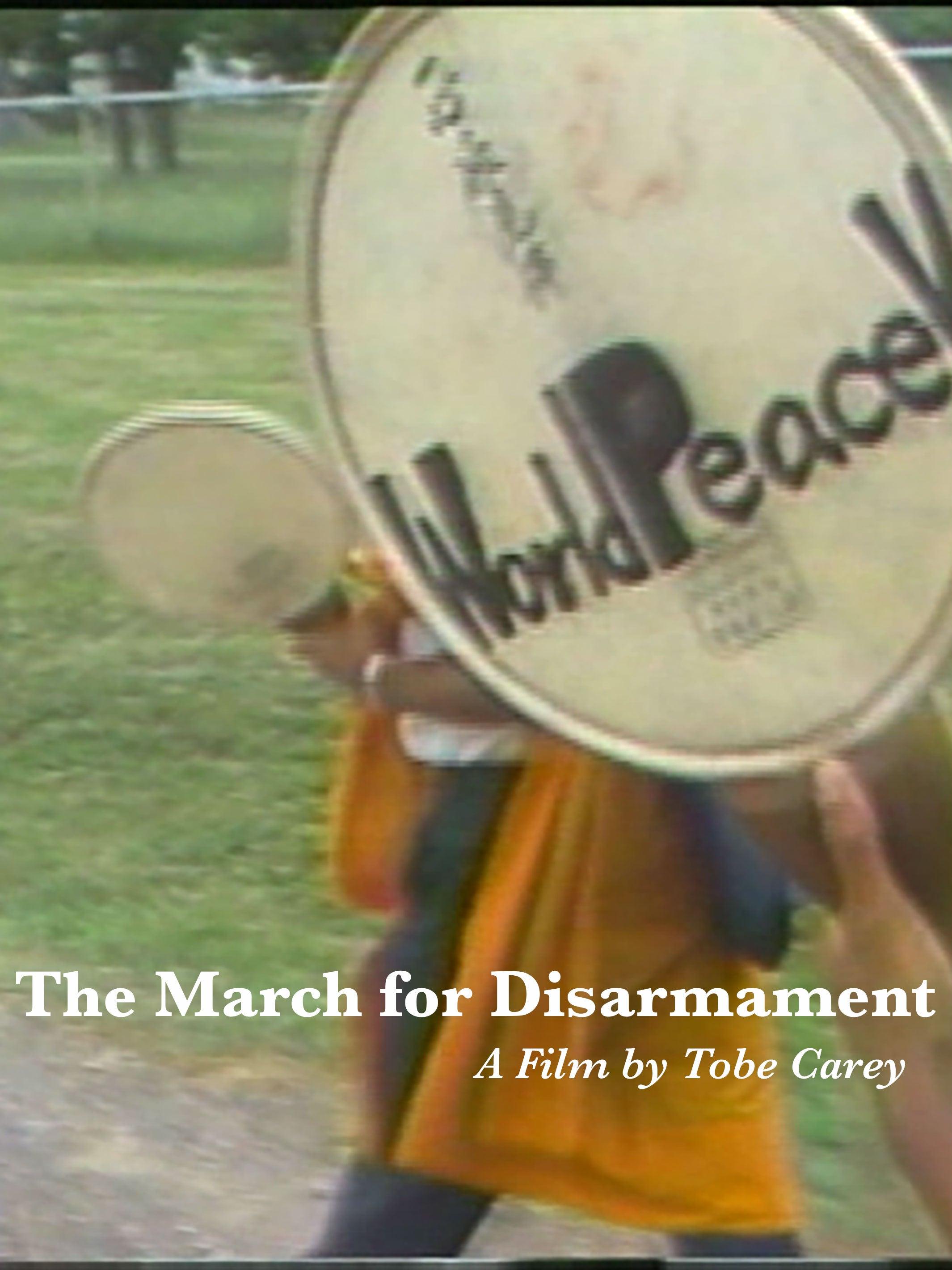March for Disarmament poster