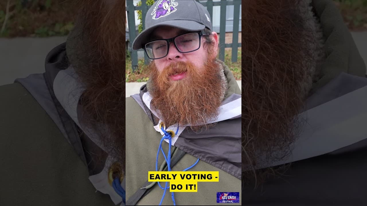 EARLY VOTING   DO IT!